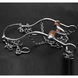 Freno Fino para Caballo de Acero Inoxidable con Barril de Cobre IMP-51224