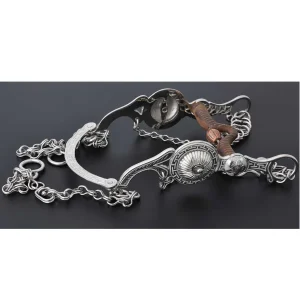 Freno Fino para Caballo de Acero Inoxidable WD-1197