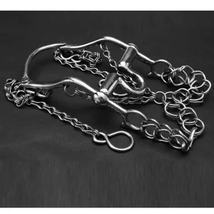 Freno Fino para Pony de Acero Inoxidable Color Plata IMP-51242