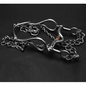 Freno Fino para Pony de Acero Inoxidable con Barril de Cobre IMP-51240