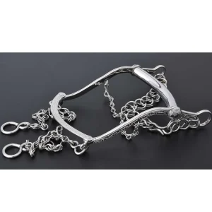 Freno Regular para Caballo de Acero Inoxidable WD-1119