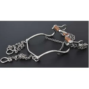 Freno Regular para Caballo de Acero Inoxidable WD-1200