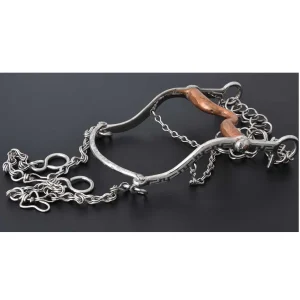 Freno Regular para Caballo de Acero Inoxidable WD-1202