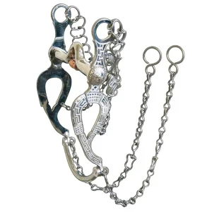 Frenos Finos para Caballo de Acero Inoxidable imp-51116