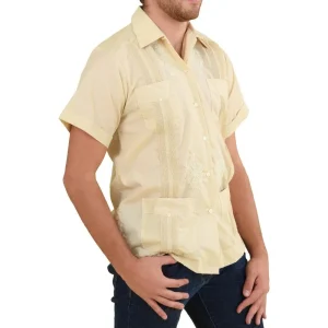 Guayabera Yucateca para Hombre Color Beige IMP-79485