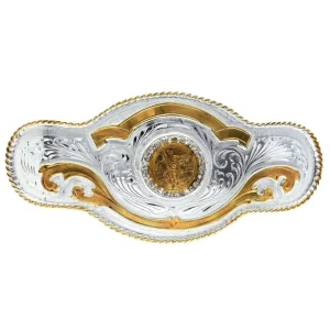 Hebilla Charra con Centenario de Alpaca Fina IMP-22127