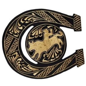 Hebilla Vaquera con Monta de Toto de Alpaca Fina IMP-23313