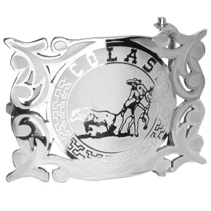 Hebilla Vaquera para Cinto con Coleadero WD-1343