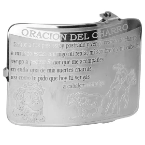Hebilla Vaquera para Cinto de Oracion del Charro WD-1346
