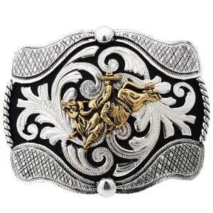 Hebilla Vaquera para Cinto Toro y Jinete WD-1256