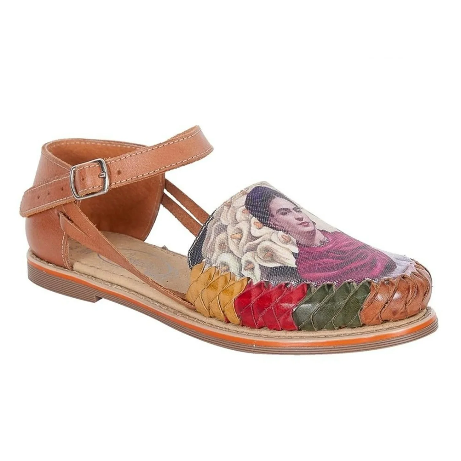 Huaraches Artesanales de Piel para Mujer IMP-35240