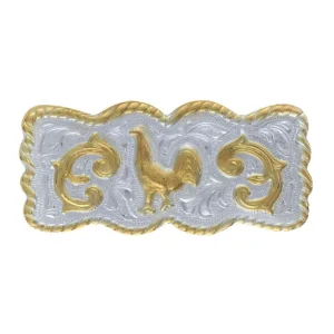 Placa para Sombrero Gallo Dorado IMP-29121