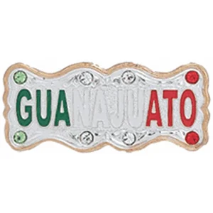 Placa para Sombrero Guanajuato Tricolor PLA-GUA