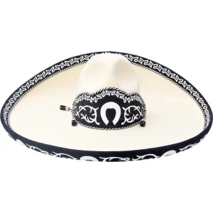 Sombrero Charro Fino de Lana Galoneado imp-71143