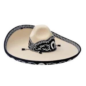 Sombrero Charro Fino de Lana Galoneado imp-71145