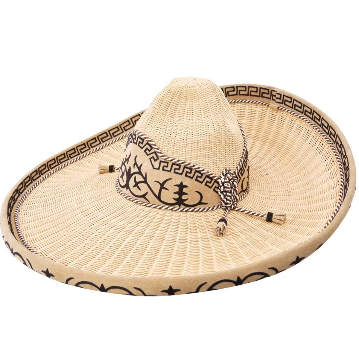 Sombrero Charro Fino de Mimbre WD-790