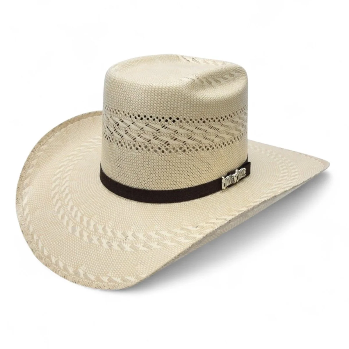 Sombrero Cuernos Chuecos 100X Horma Vakera Bicolor 3 Randas