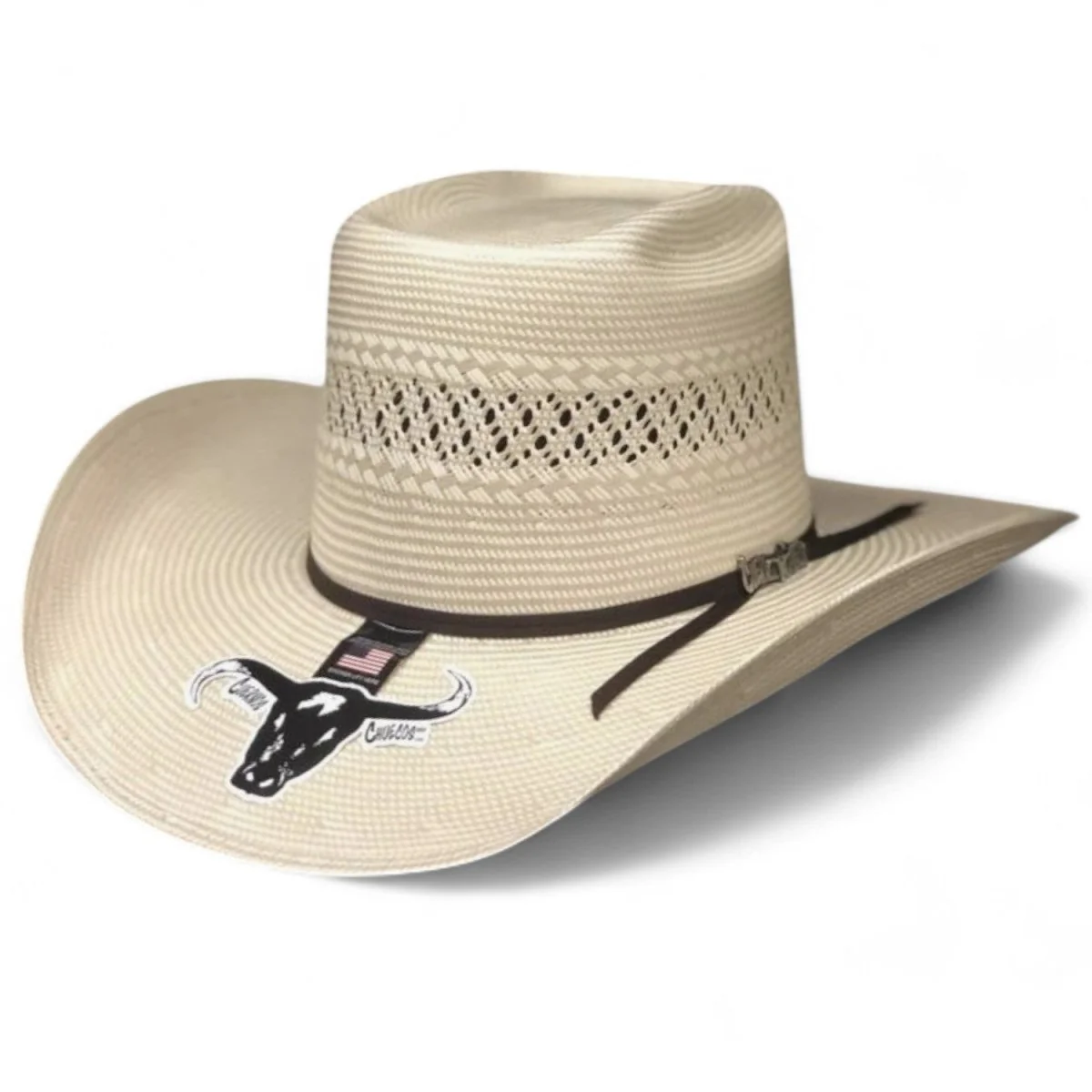 Sombrero Cuernos Chuecos 100X Horma Vakera Bicolor