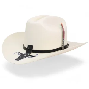 Sombrero Cuernos Chuecos 5,000X El Panter Estilo Sinaloa