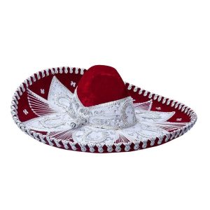 Sombrero de Charro de Gala Bordado Fino Hilo Metálico para Hombre imp-71150