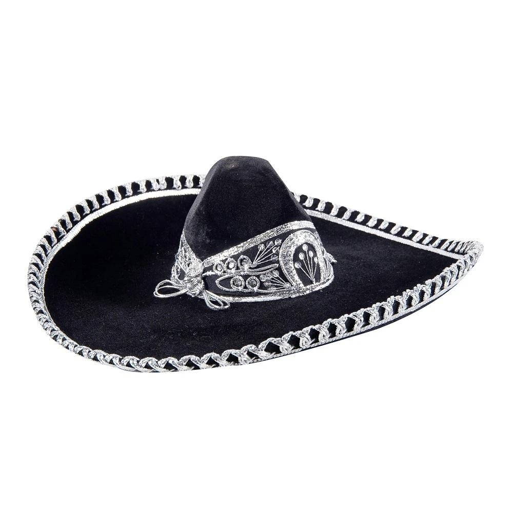 Sombrero de Charro Juvenil Color Negro con Plata imp-71251