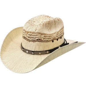 Sombrero Vaquero para Niño Color Natural con Cafe WD-697