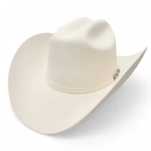 Texana Cuernos Chuecos 10X Color Blanco Horma Milano