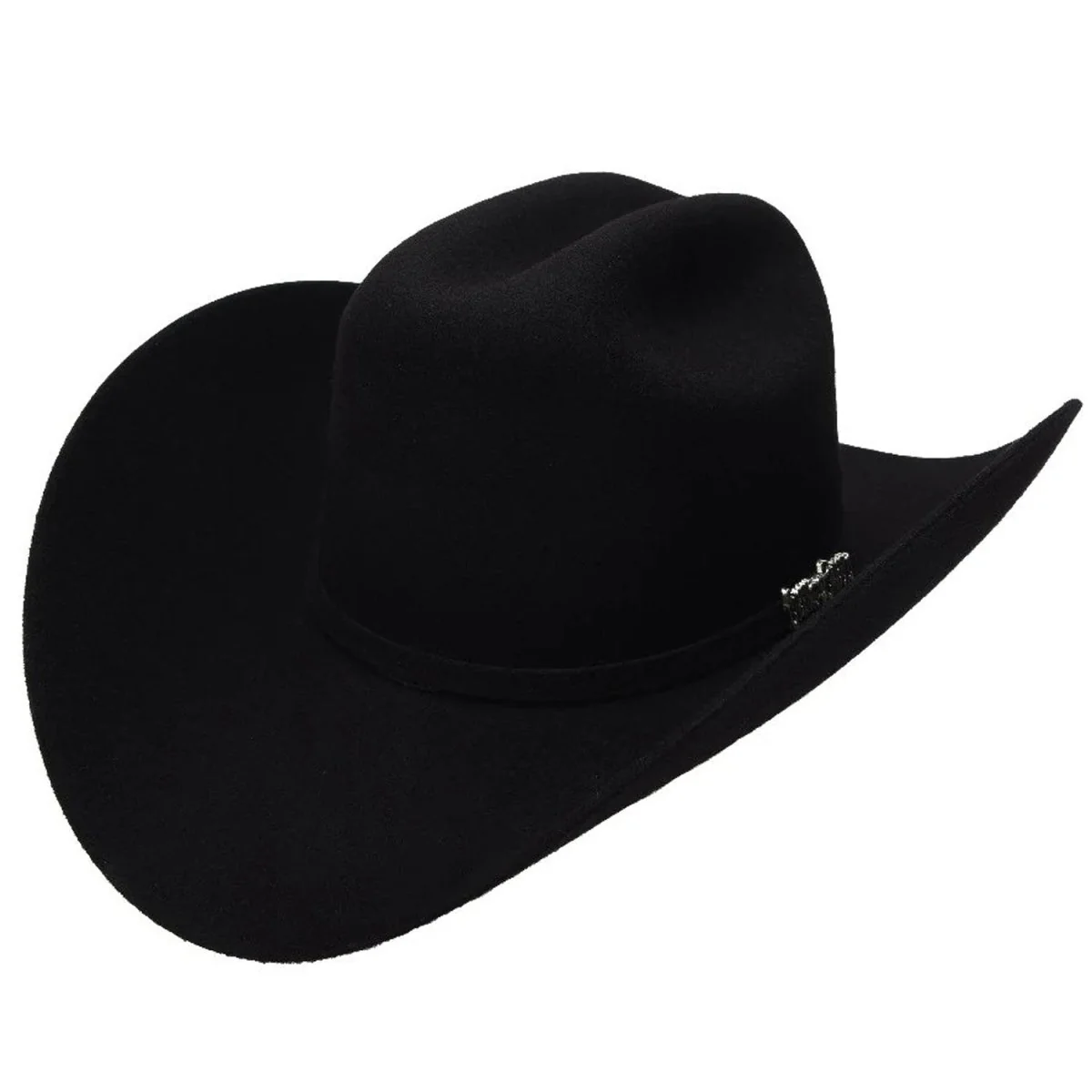 Texana Cuernos Chuecos 10X Color Negro Horma Milano - Imagen 2