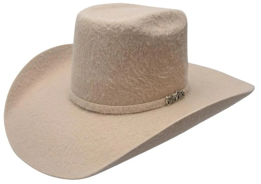 Texana Cuernos Chuecos 30X Vakera Color Beige Grizzly - Imagen 3