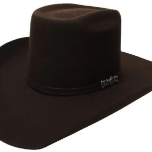 Texana Cuernos Chuecos 6X Horma Vakera Color Cafe Chocolate