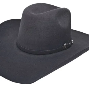 Texana Cuernos Chuecos 6X Color Gris Plomo Horma Renegado