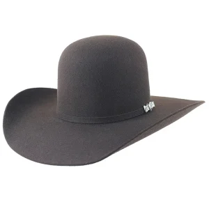 Texana Cuernos Chuecos 6X Open Crown Color Cafe