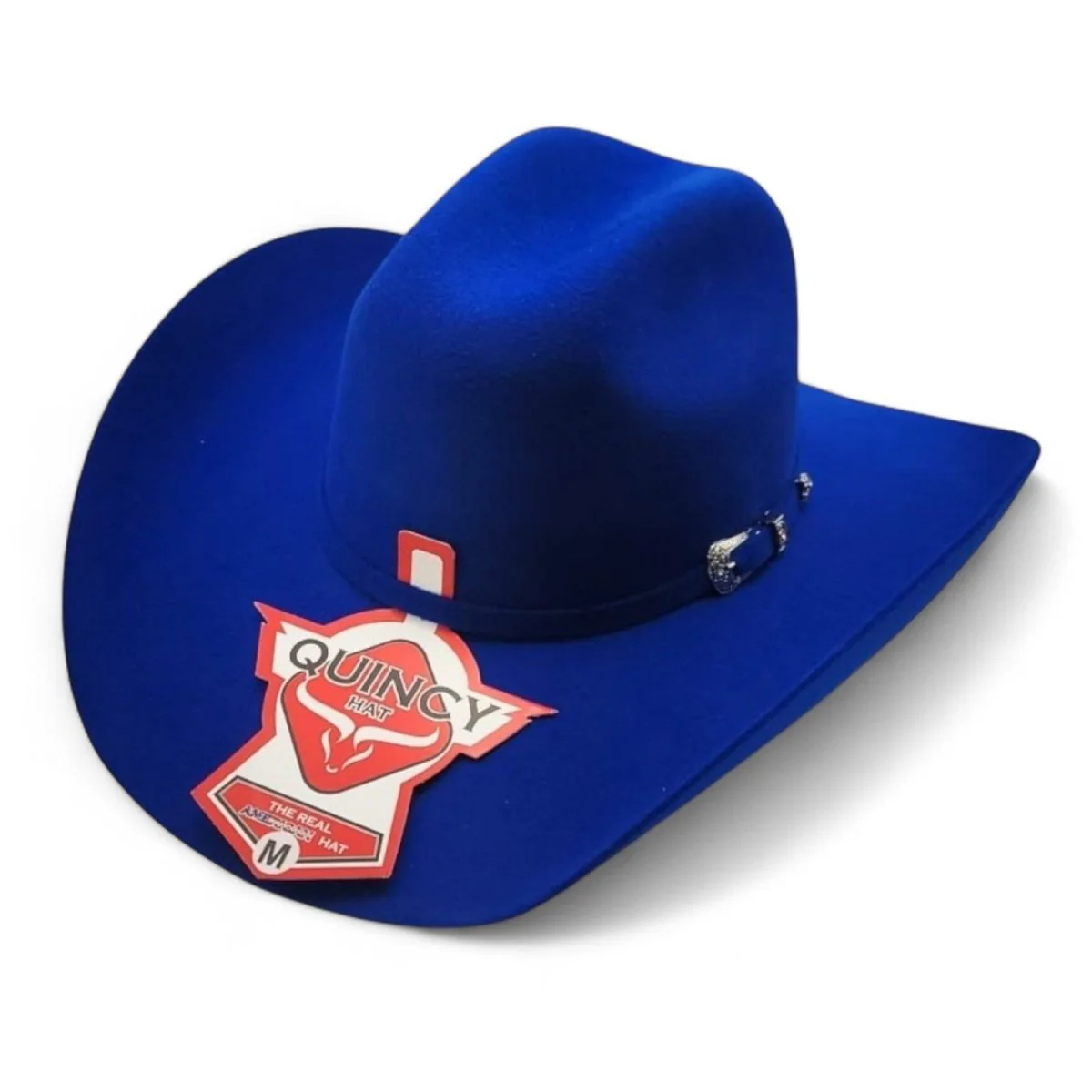 Texana Sombrero Vaquero para Mujer Azul Rey