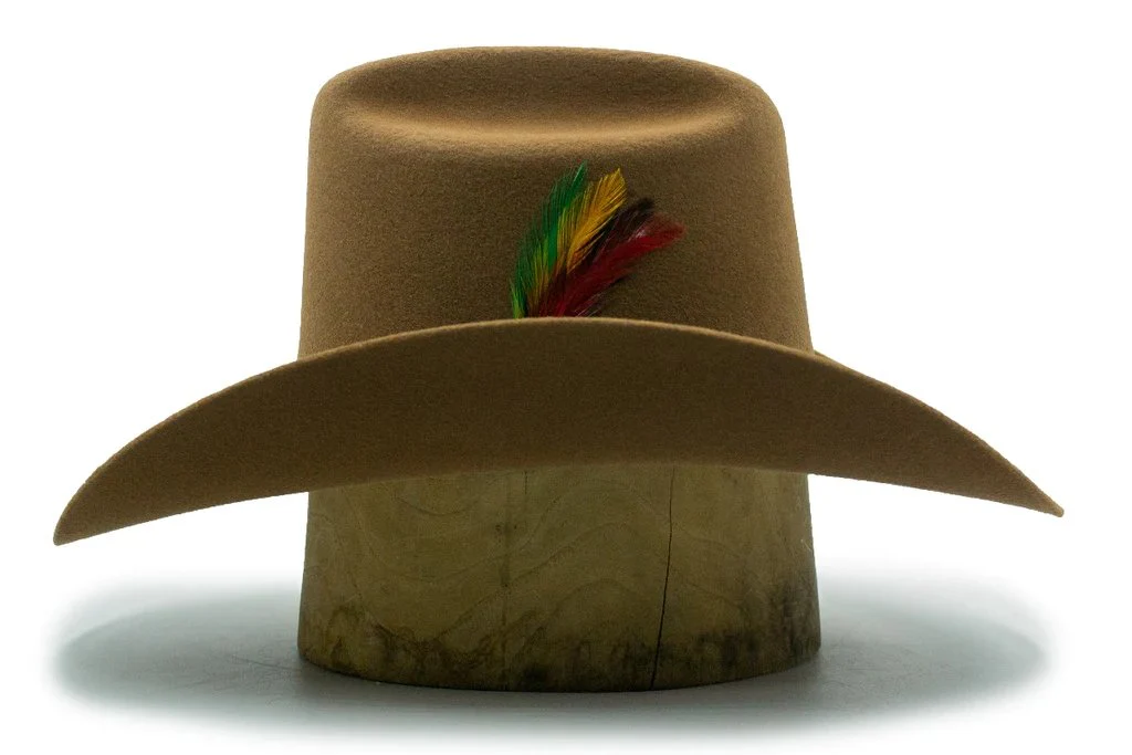 Texana Tombstone Los Dos Carnales 20X Copa Alta Color Nuez - Imagen 5