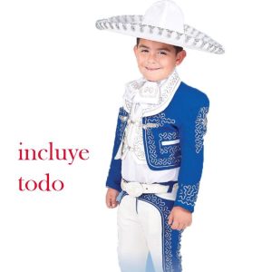 Traje de Charro o Mariachi para Niño (TODO INCLUIDO) imp-72126