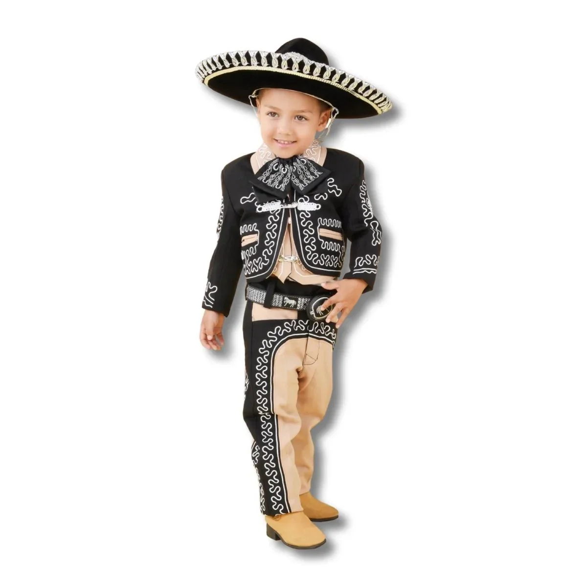 Traje de Charro o Mariachi para Niño (TODO INCLUIDO) IMP-72316 - Imagen 3