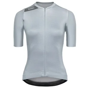 Jersey De Ciclismo M/C Mujer Suarez Solid Silt Gray
