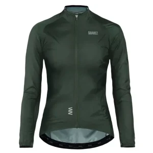 Chaqueta Cortavientos De Ciclismo Mujer Sail Dark Forest